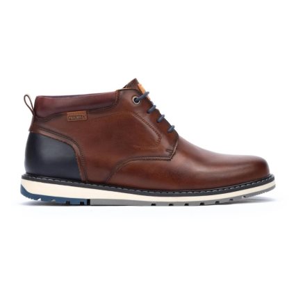 Men's Pikolinos BERNA Ankle Boots Brown | NZ R7095AQ